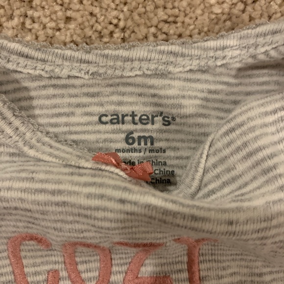 Girls 6mo Long Sleeve Onesie Bodysuits - Picture 7 of 9